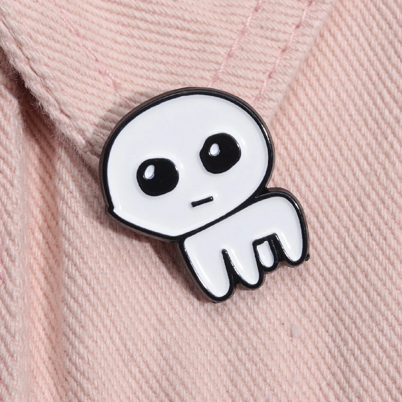 Autism Enamel Pin TBH Creature Introvert Caring For Mental Health Brooch Lapel Backpacks Badges Jewelry Gifts For Kid Adolescent images - 6