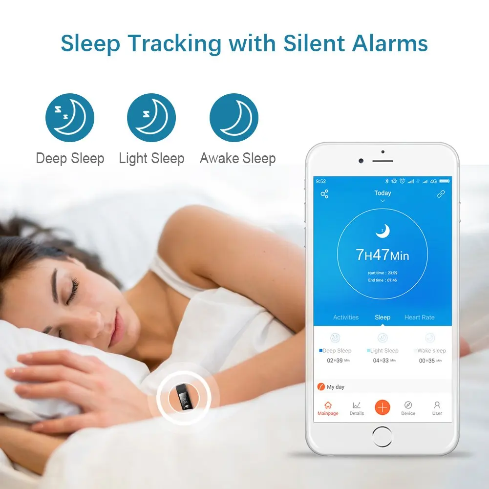 Bracelet de Fitness intelligent pour hommes et femmes, podomètre, fréquence cardiaque, pression artérielle, moniteur d'activité physique, Bluetooth, montre intelligente