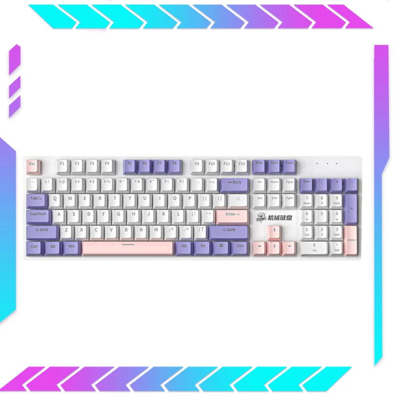 

Esonnek99 Mechanical Keyboard Bluetooth Wireless Ergonomically Designed Customized 3mode Hot-Swap Keyboard 104 Key Rgb For Gifts