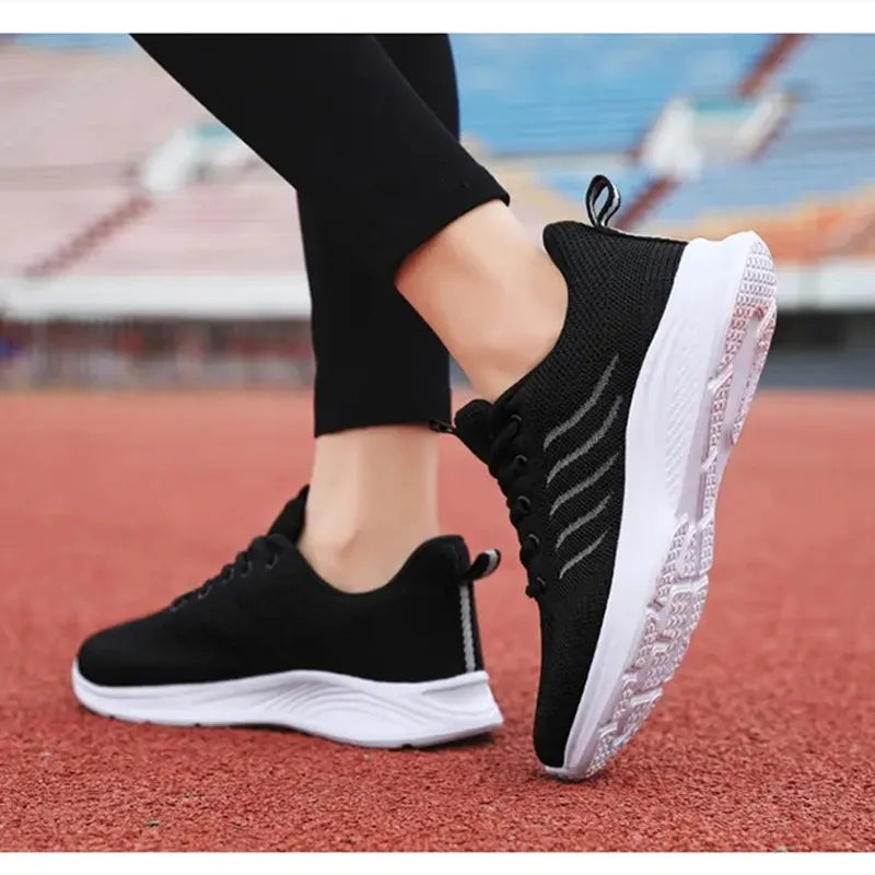 

Spring Summer Hot Sale Women Sneakers Lightweight Breathable Running Shoes Walking Ladies Large Size chaussures femme Vulcanized