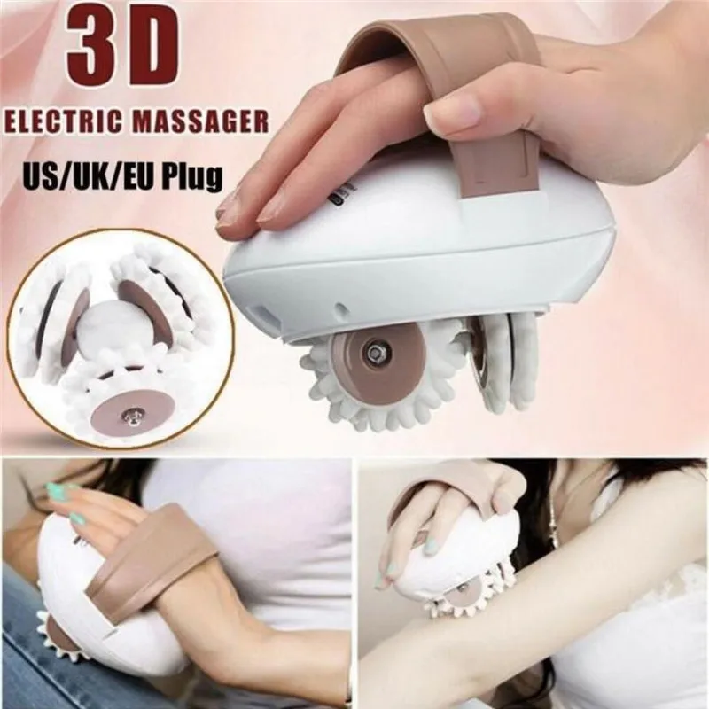 

3D Electric Full Body Slimming Massage Roller Weight Loss Fat Burning Anti-Cellulite Massaging Slimmer Device