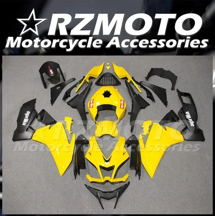 

4Gifts New ABS Motorcycle Fairings Fit For Aprilia RS4 50 125 RS125 2012 2013 2014 2015 12 13 14 15 Bodywork Set Yellow Black
