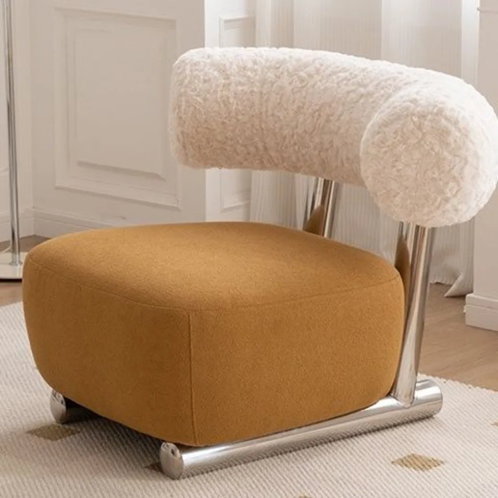 Beishi 라이트 럭셔리 네트워크 레드 인스타그램 소파 의자, 크리에이티브 디자이너 썰매 의자, 미니멀리스트 등받이, 1 인용 