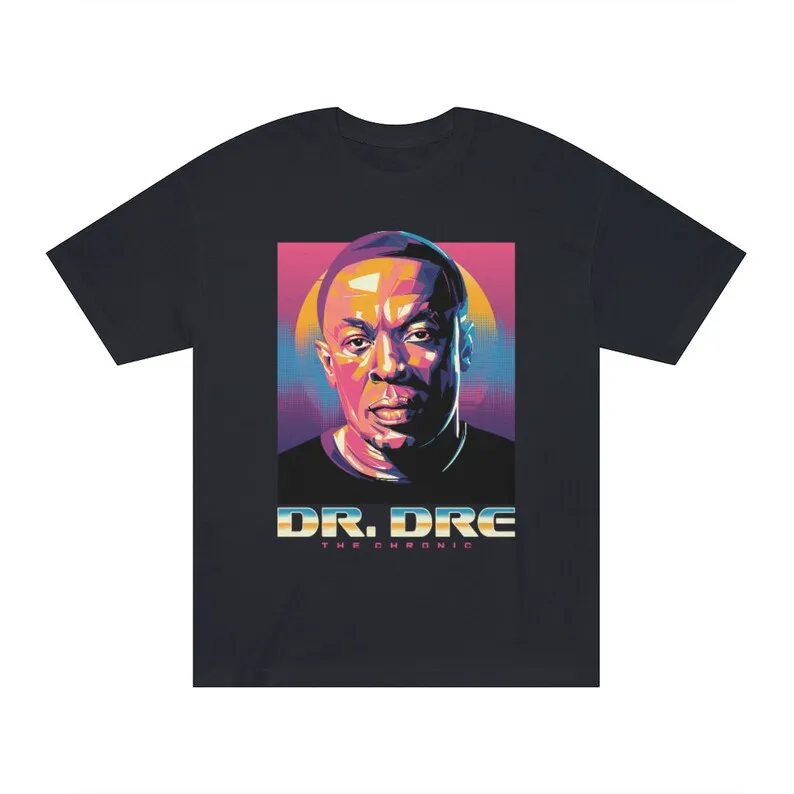 Hip Hop Icone Dr Dre T Shirt Maniche Lunghe O Corte