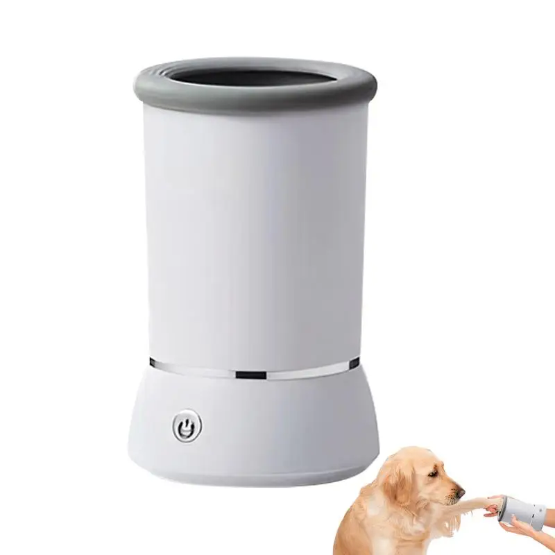 

USB Pet Paw Washer Automatic Clean Pet Paws USB Wash Machine Remove Dust Dirt Hair Comfortable Paw Washer For Labradors American
