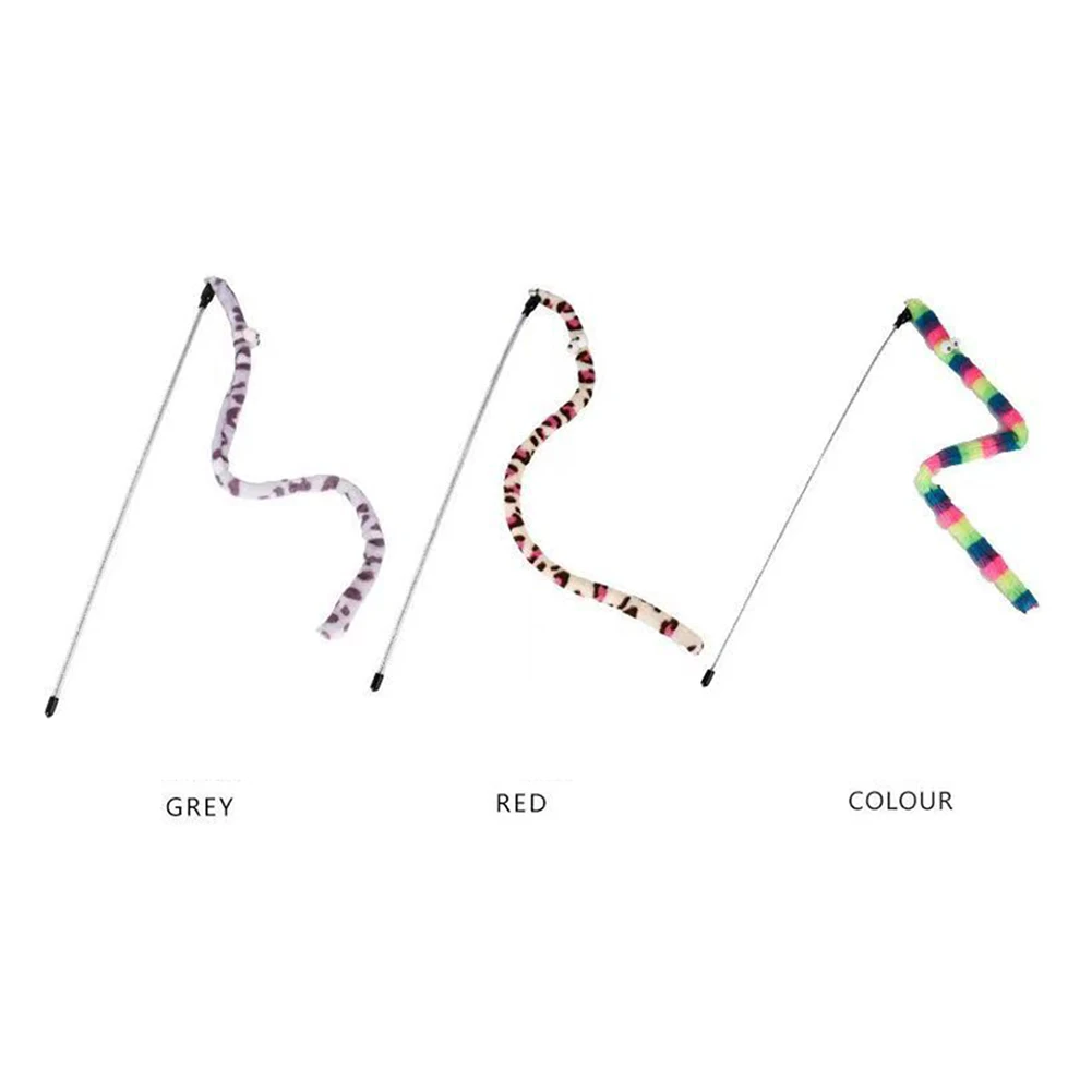 Bite-Resistant Feather Cat Teaser Wand – Cute Caterpillar Interactive Stick for Kittens