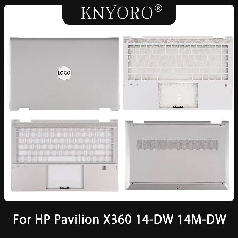 

NEW For HP Pavilion X360 14-DW 14M-DW Laptop LCD Back Cover L96483-001 L96484-001 L97987-001/Bottom Base Case Housing TOP Cover
