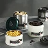 304 Stainless Steel Vacuum Preservation Jar Coffee Bean Grain Sealed Storage Tank Press Type Vacuum Extraction Kitchen Gadget 3