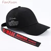 Y2K Baseball Cap for Men Women Long Strap Tail Kpop Hip hop Summer Cap Unisex Style Letters Print Trucker Hat 1