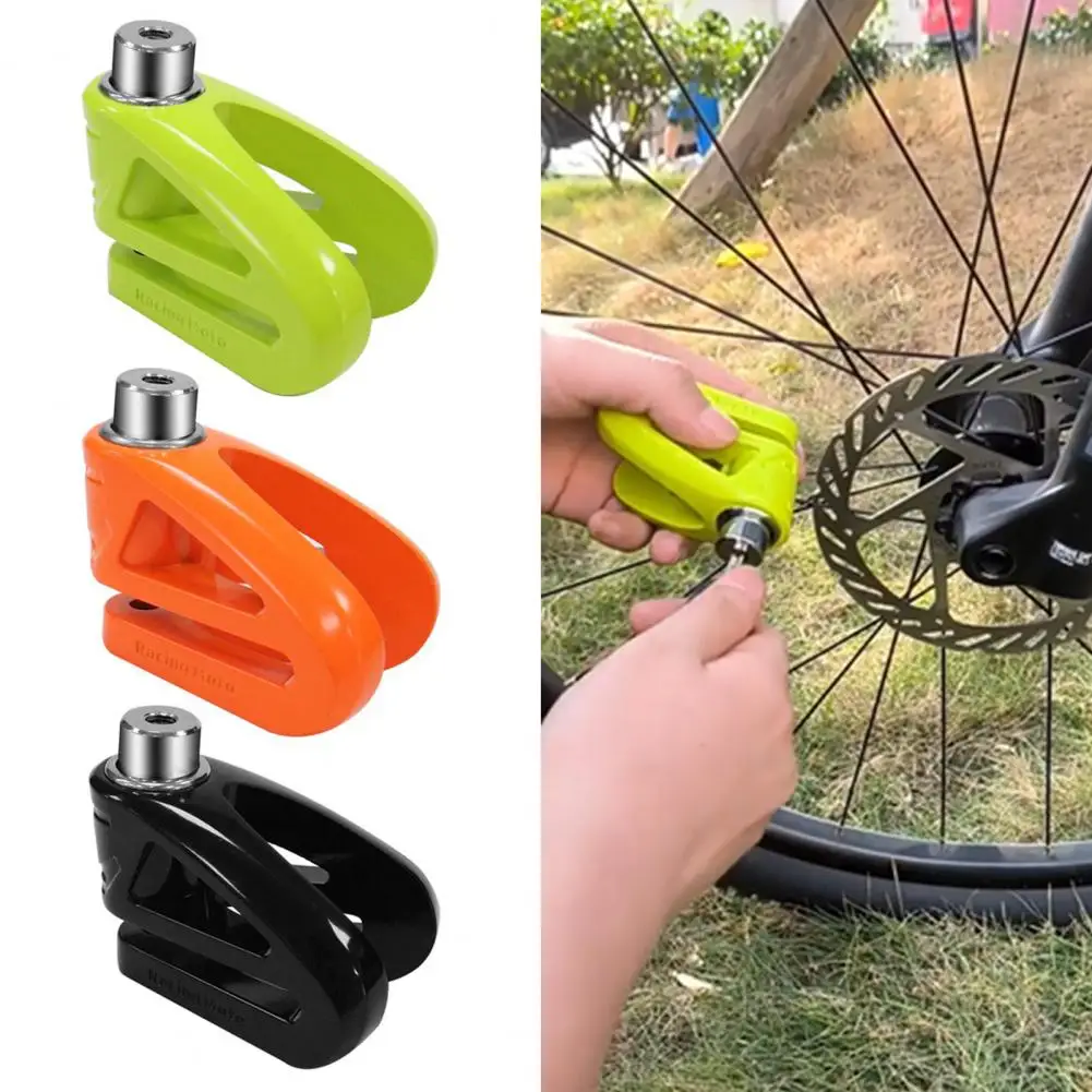 

Bicycle Disc Brake Lock Functional Mini Zinc Alloy Heavy Duty Motorcycle Security Disc Lock for Bike