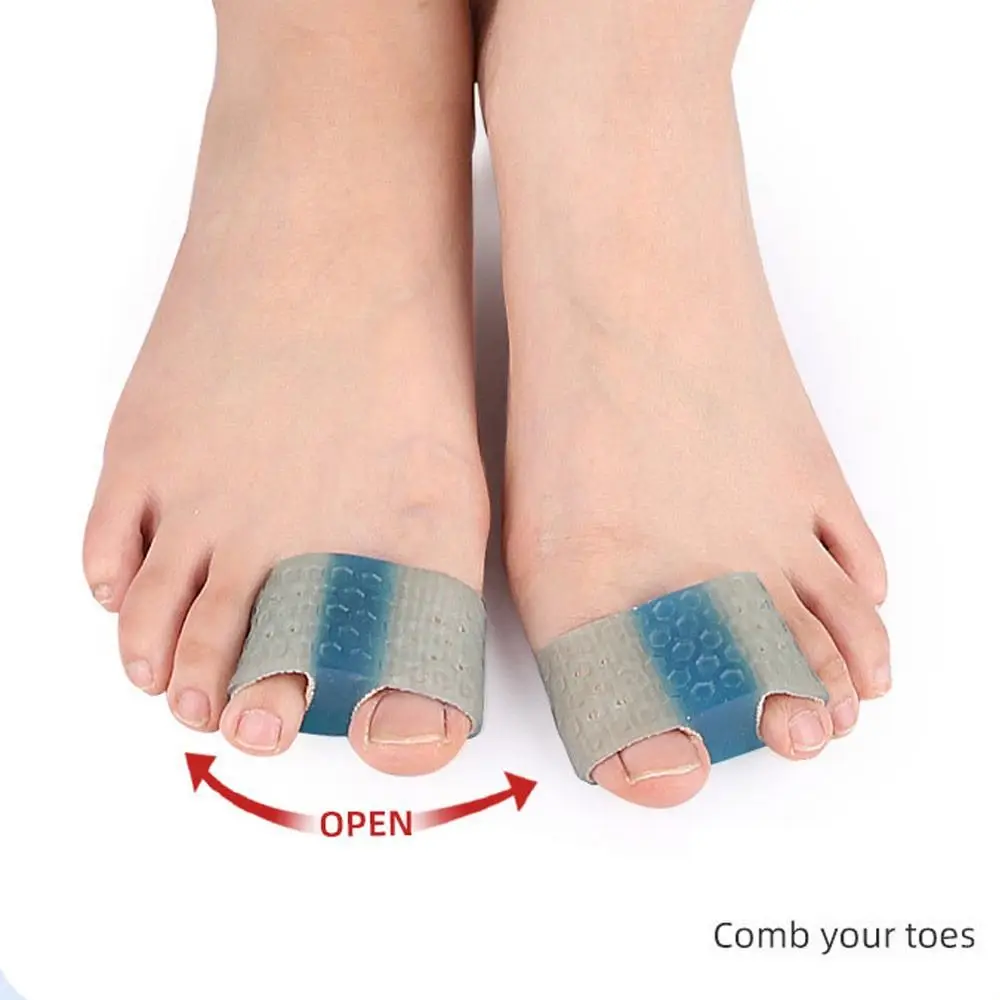 Accessories Foot Care Tool Toe Separator Silicone Washable Bunion Valgus Corrector Elastic Durable Thumb Correction Straightener