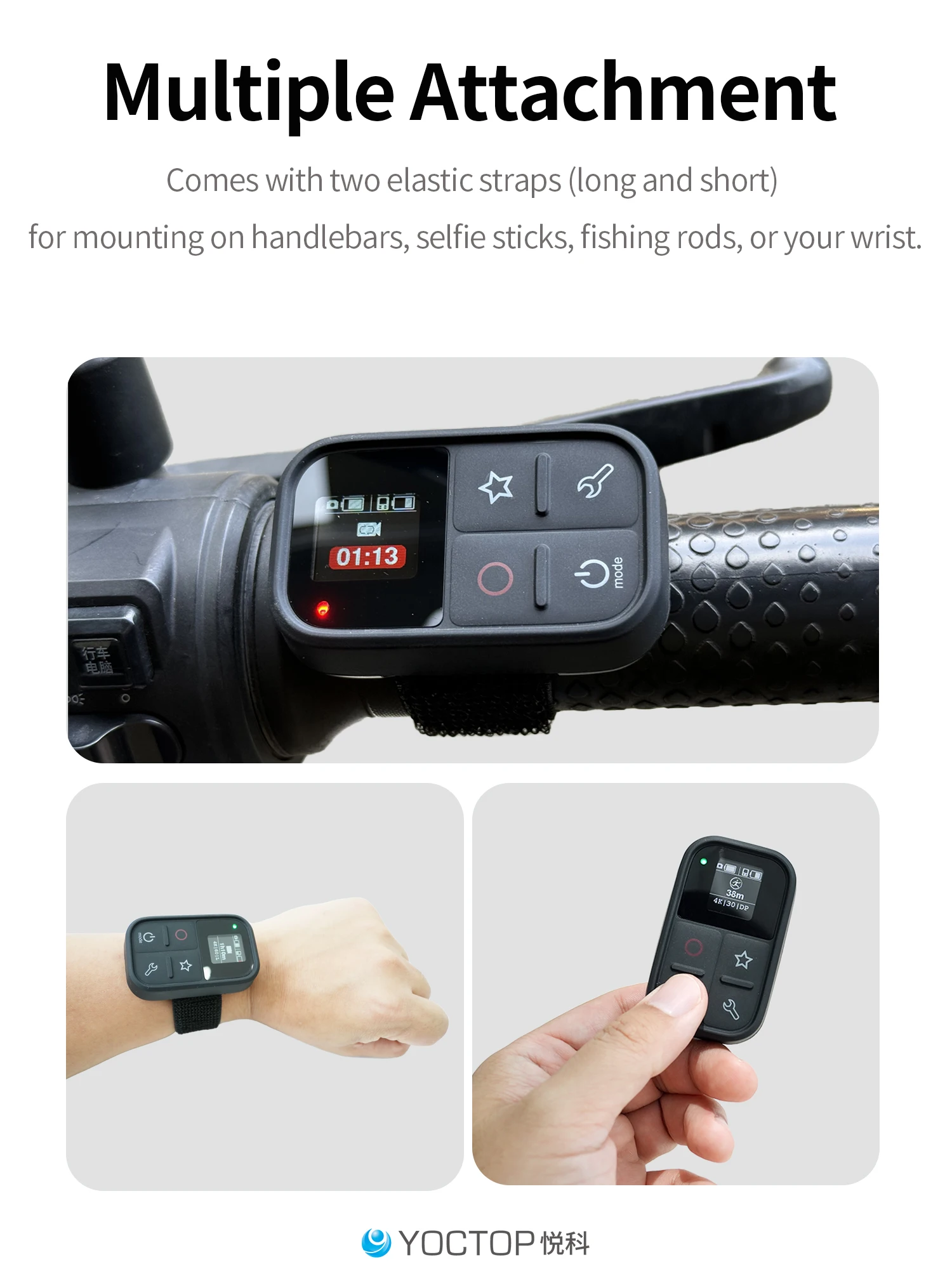 Télécommande Bluetooth étanche Insta360 X2 X3 X4 GO3 Ace Pro