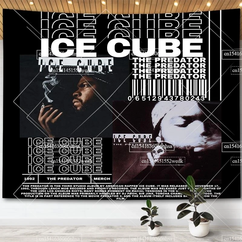 ICECUBERapperTapestryHippieHipPopMusicAlbumPostersAesthetic