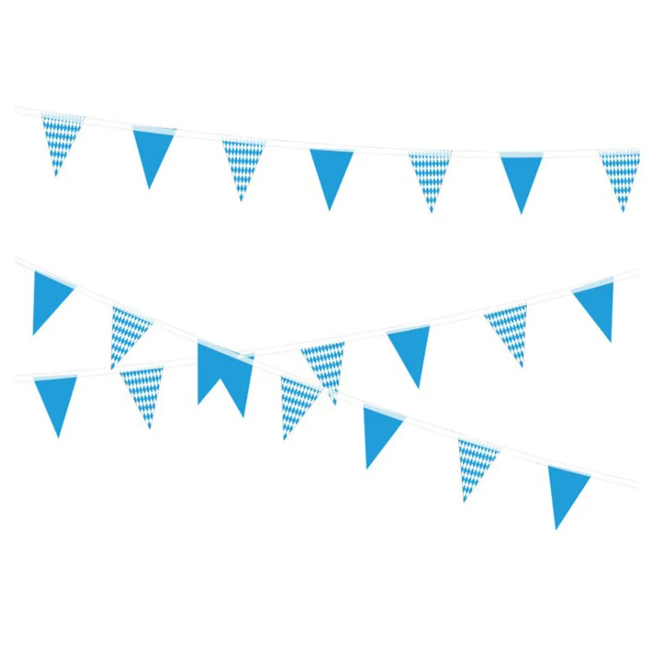 Guirnalda De Banderines Oktoberfest - Decoración Temática Alemana Para Fiestas