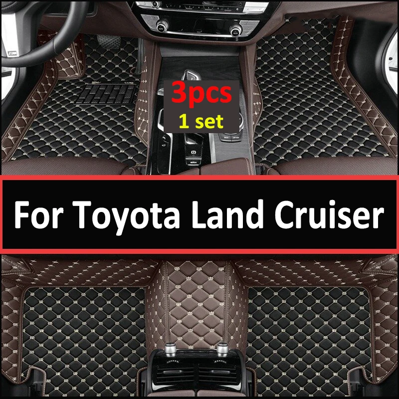 

Carpets For Toyota Land Cruiser 2020 2019 2018 2017 Car Floor Mats Styling Custom Interior Accessories Leather Waterproof Rugs