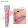 1PC Glitter Lip Gloss Moisturizing Fruit Lip Oil Transparent Fullness Lips Tint Soft Tube Makeup Lip Beauty Care 5
