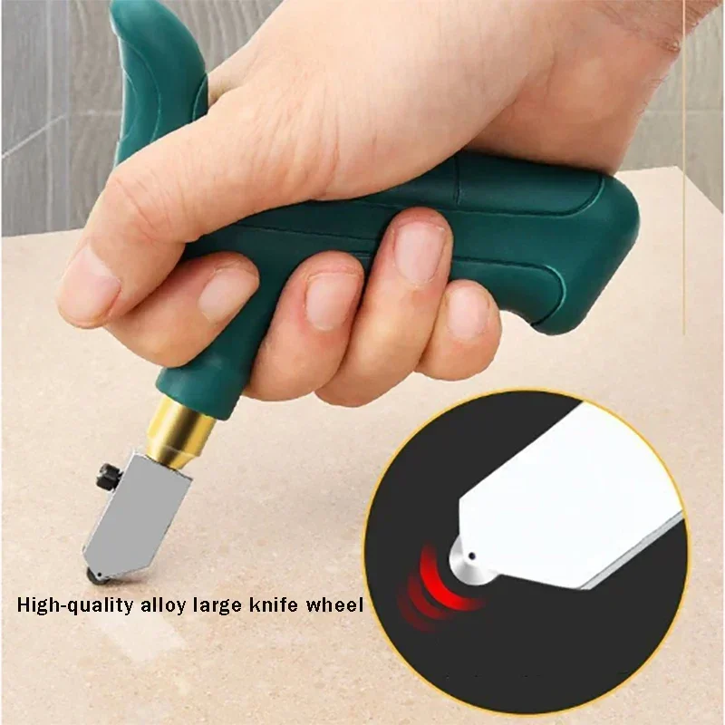 High-Strength Diamond Glass Cutter Set Professional Cutter For Glass Tile Cutting Tile Divider Manual Glass Tile Cutting Tool 3