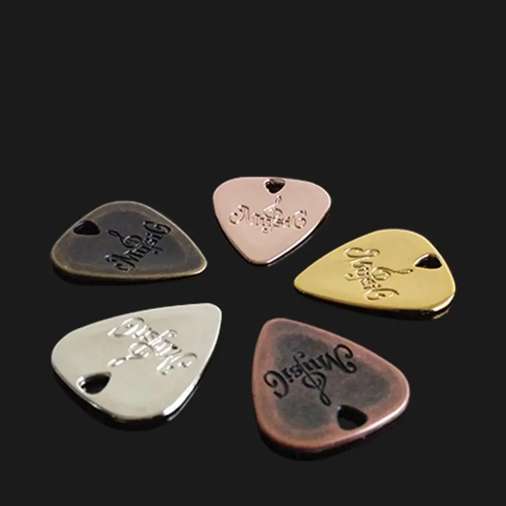 Metal Guitar Pick guitar picks Electric Guitar Bass Replacement Acoustic Picks Triangular Design Plectrum for Electric