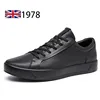 Men Genuine Leather Casual Shoes Men Sneakers Man White Shoes Comfortable Platform Male Footwear