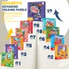 Kids Magnetic Puzzles Leveled Puzzles for Kids Age 2 Up Preschool Learning Jigsaw Puzzles Travel Games and Travel Toy for 2 3 4 3