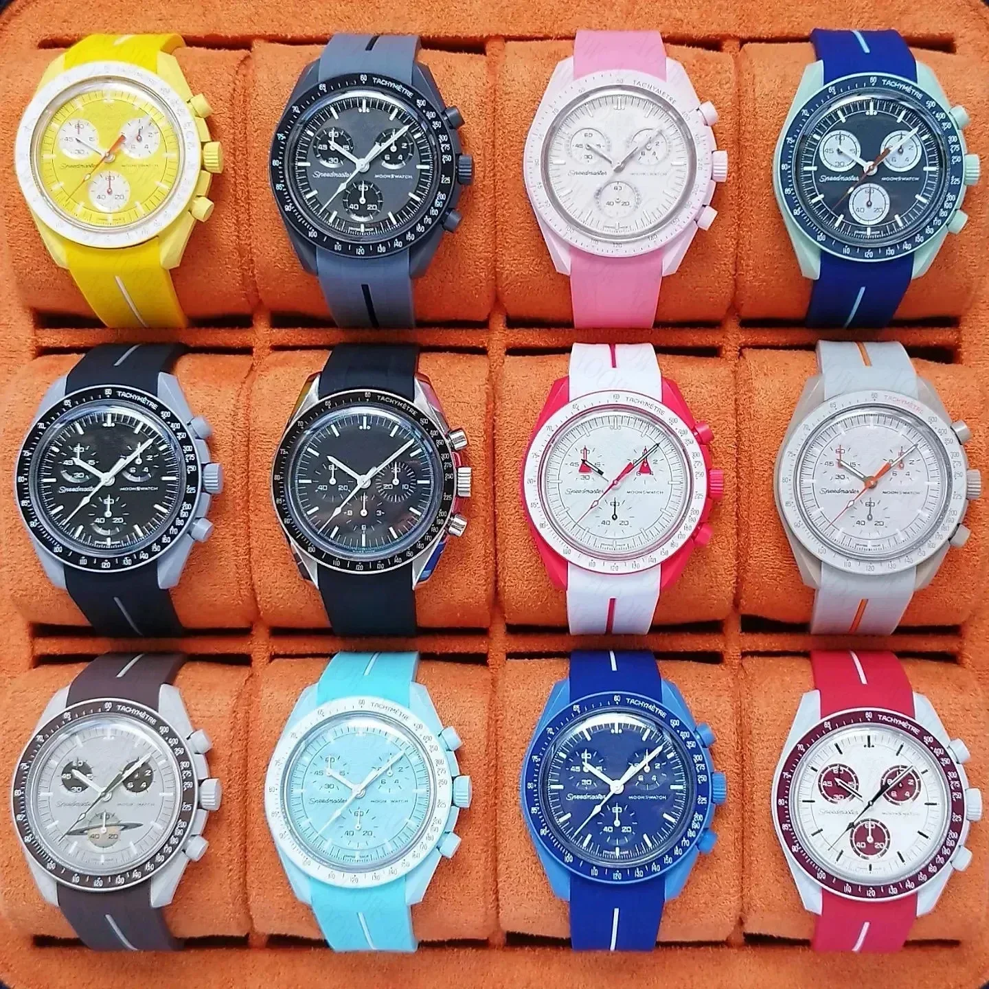 20 mm Silikonarmband für Omega X Swatch Joint MoonSwatch Gummiarmband mit gebogenem Ende für Herren und Damen, wasserdichtes Tauchsportuhrenarmband – Detail 1