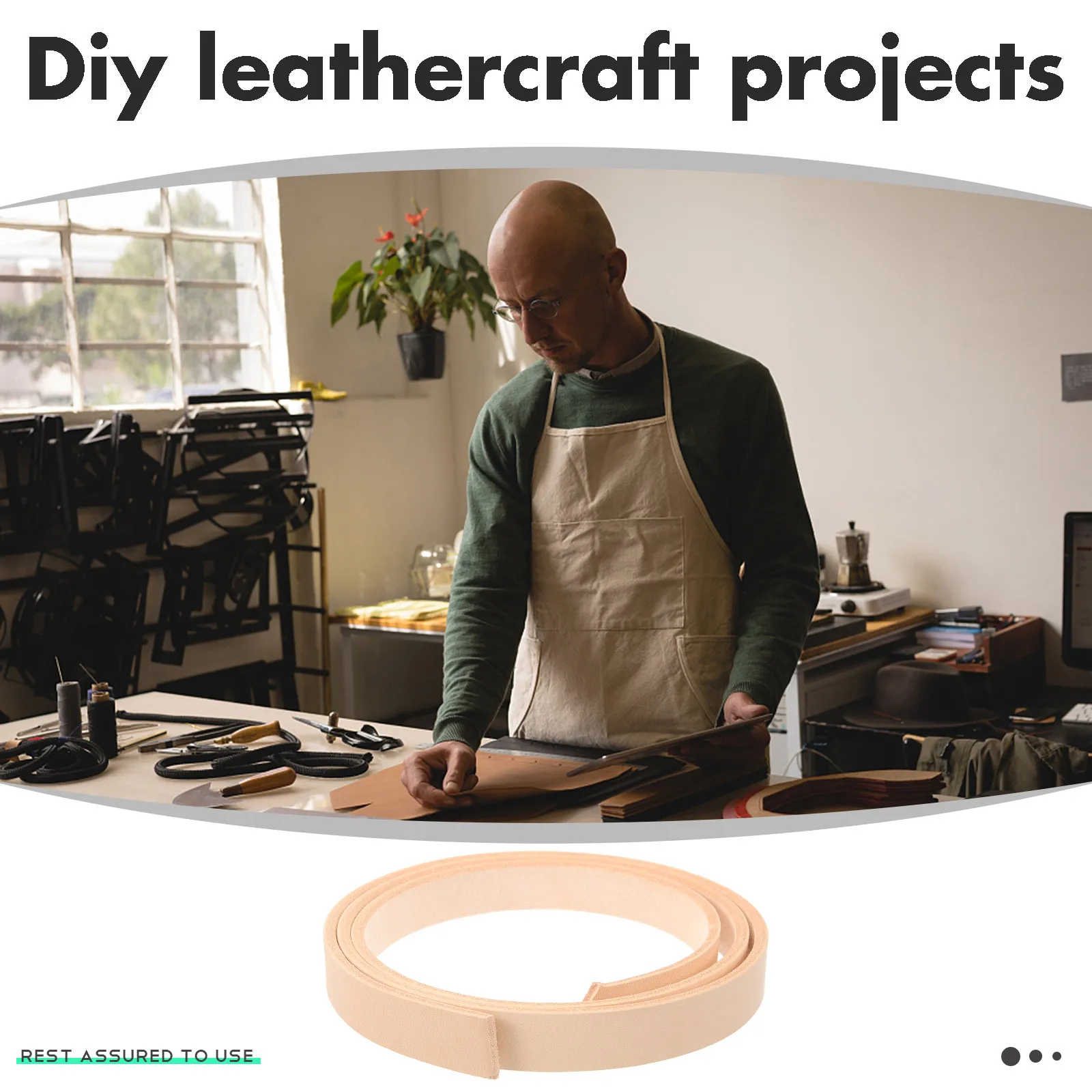 베지터블 태닝 스트립 DIY 공예 재료 (벨트, 시계줄, 가방, 홈데코용) 반제품 블랭크 스트랩