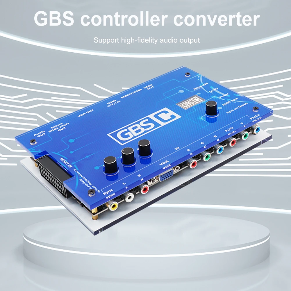 RGBS VGA Scart Ypbpr 신호-VGA 레트로 게임 콘솔 액세서리, HDMI 호환 출력, SEGA 드림캐스트 플레이스테이션 2 용