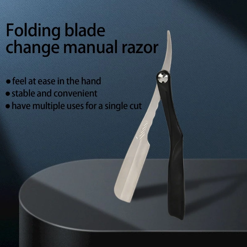 

Travel Trimmer for Shaving Practical Trimming Foldable Straight Shaver Tool Drop Shipping