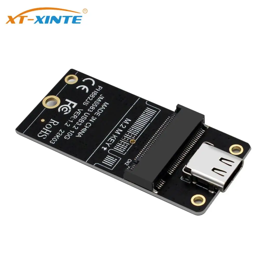 

M.2 к USB 3,1 TYPE C адаптер карта для NVME / NVME и NGFF двойной протокол 2230-2280 SSD карта 10 Гбит/с для NVME SATA M/B + M ключ SSD