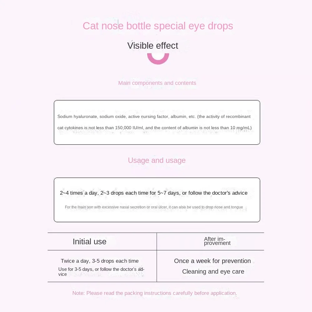Cat Pink Eye Drops