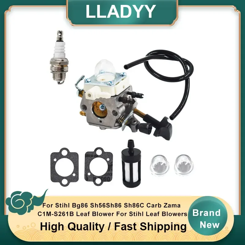 Carburatore Per Stihl Bg86 Sh56Sh86 Sh86C Carb Zama C1M-S261B Leaf Blower Per Stihl Leaf Blower S