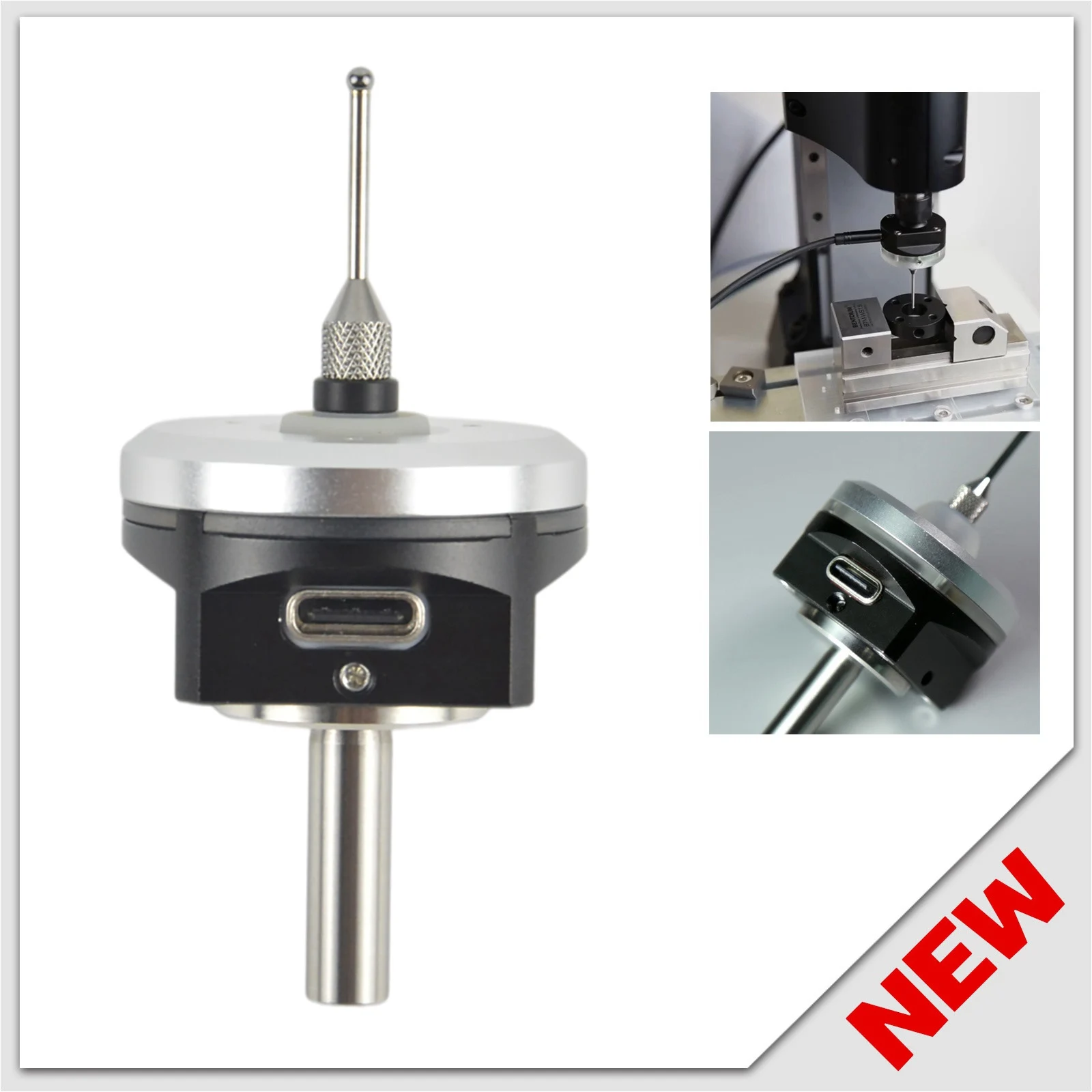 

6mm The Latest V5 Anti-roll 3D Touch Probe Edge Finder Finds The Center of The Desktop CNC Probe Compatible with Mach3 and Grbl