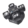48W Colorful LED Beam Moving Head Light Red&Green Laser White Flash Lights DMX512 Sound Control For DJ Party 4