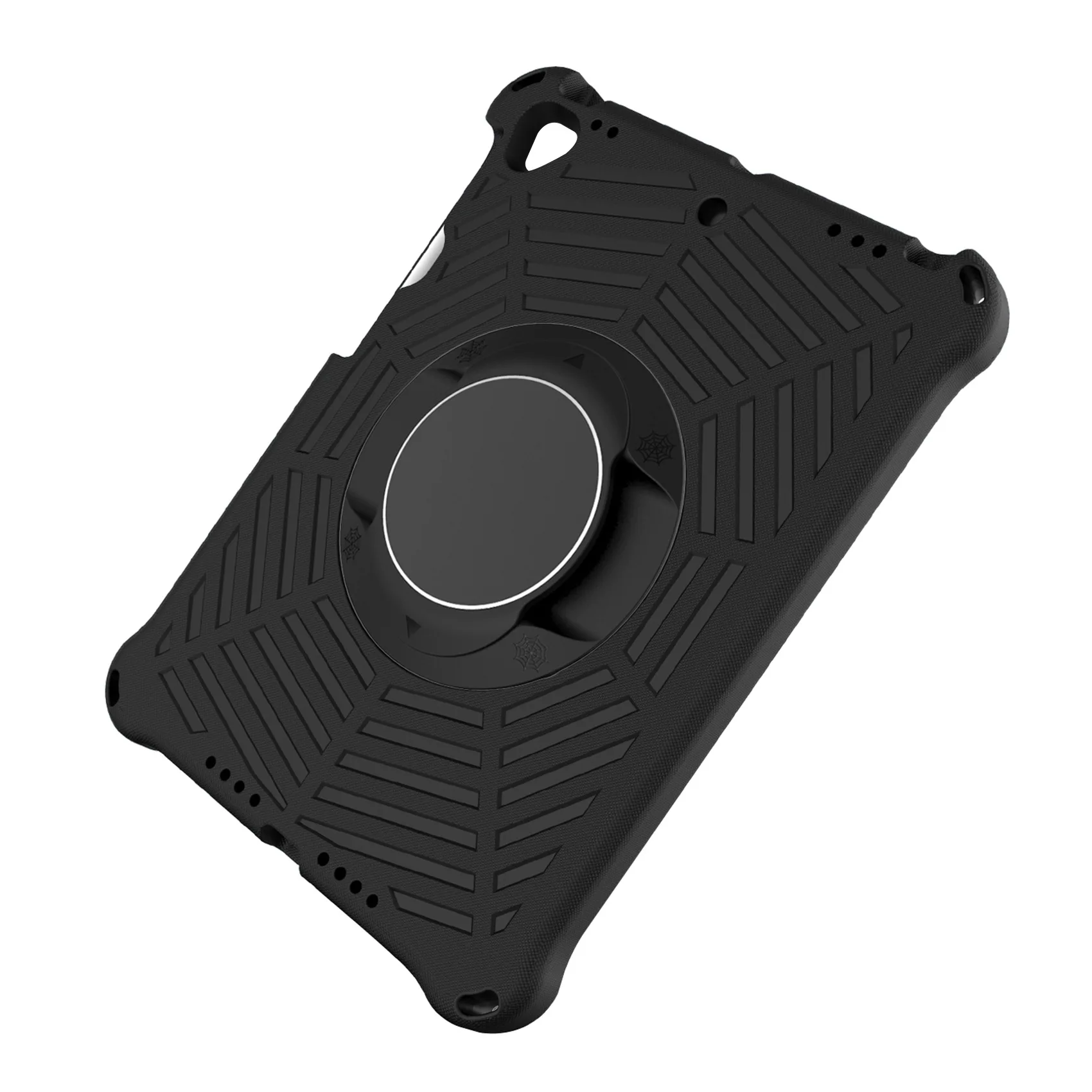 Per Ipad 8Th/7Th Generation (2020/2019) Per Ipad Custodia Protettiva Da 10.2 Pollici Con Tracolla Slot Per Penna Nero