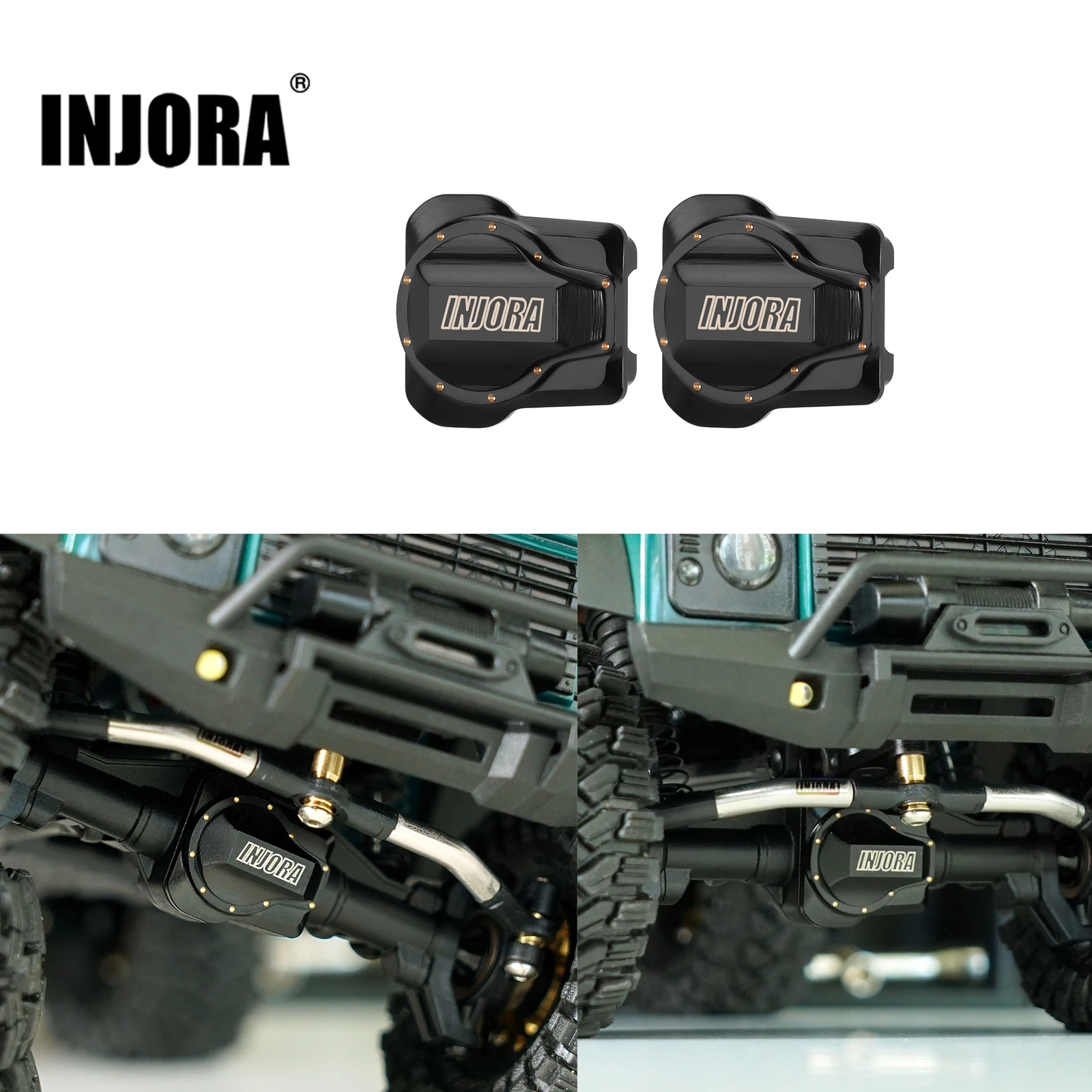 INJORA essing Innenringe Rad Gewichte für TRX4 1/18 RC Crawler Lager