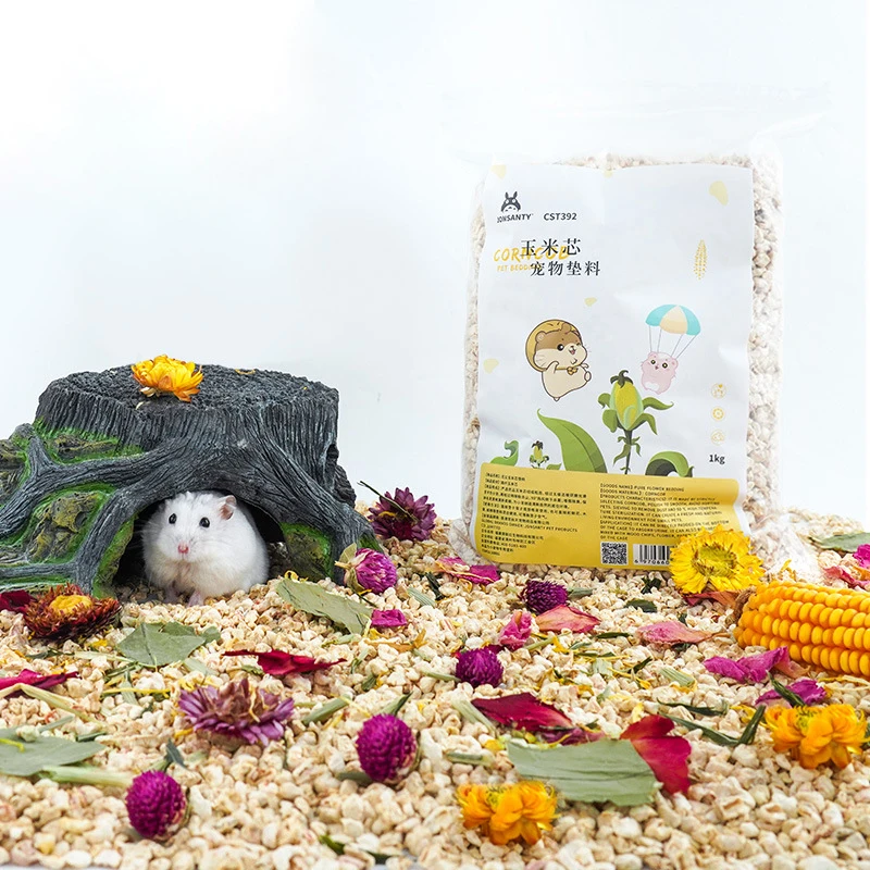 

Corn cob pad hamster to relieve summer heat and taste, urine sand sawdust grain supplies golden bear hedgehog chinchilla pet