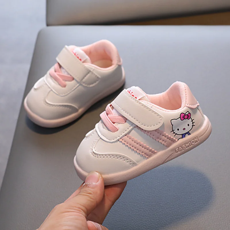 Baby Shoes Toddler Soft Sole Spring And Autumn Shell Toe Boys And Girls Infant Sneakers Children's Single Shoes