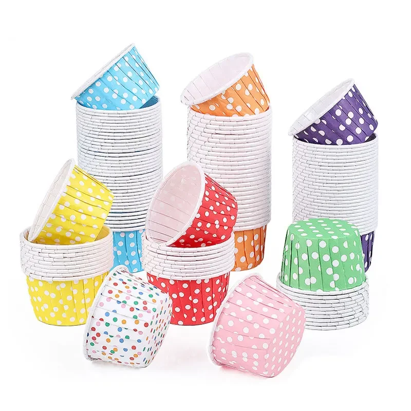 50-Pack Large Paper Cupcake & Muffin Cups 3
