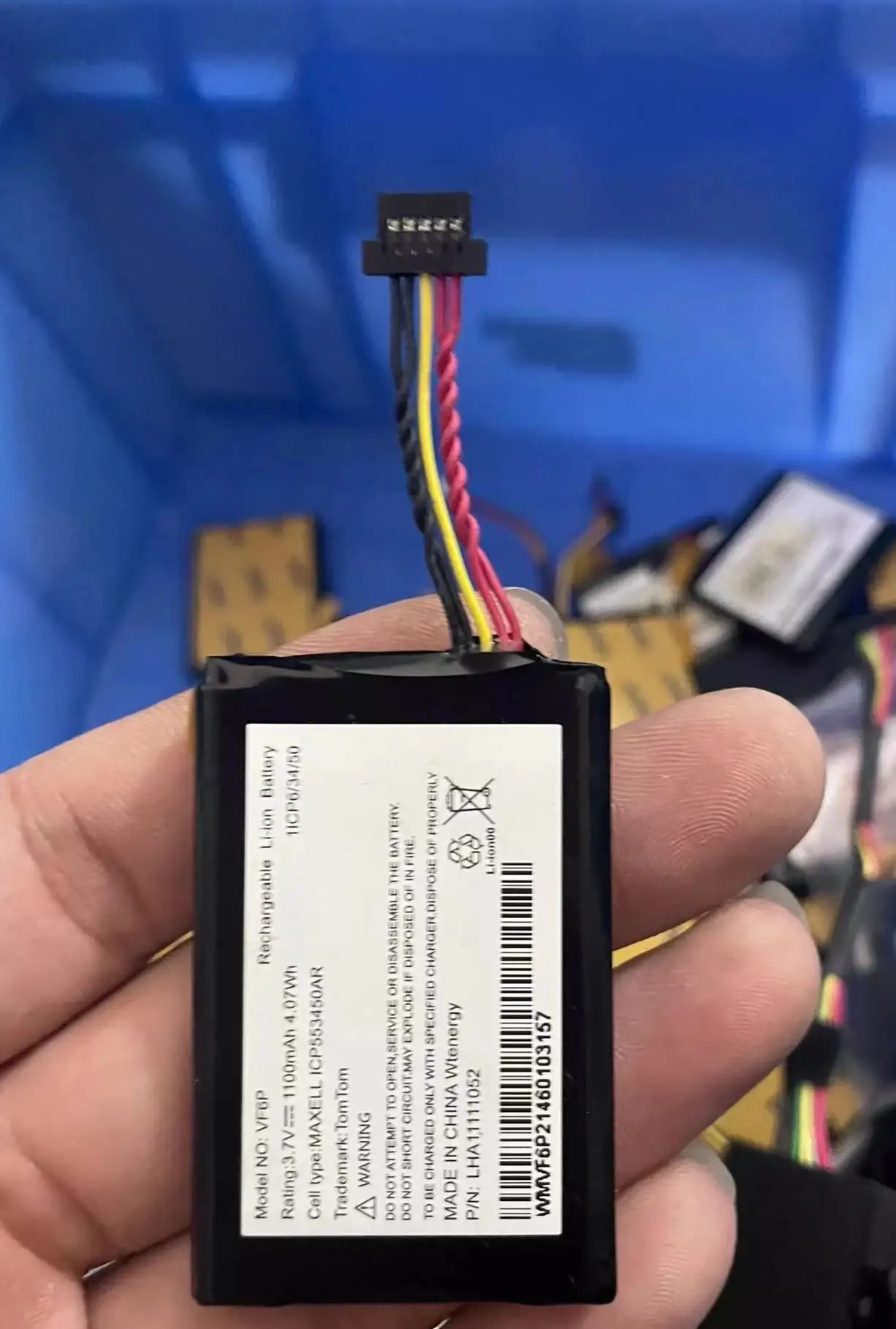 

Новый аккумулятор для TomTom GO 5100, VF6P, VFAD, 4FL50, GO 6100, PRO TRUCK 5250, Pro 5250, Go 6200