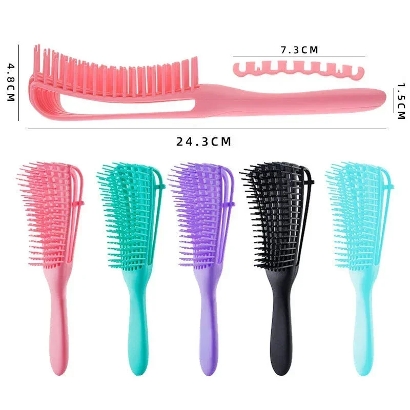 

Children Girls Detangling Hair Brush Scalp Massage Combs for Curly Hair Brush Detangler Hair Brushes for Baby Barber Accessories