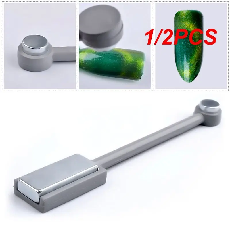 Cat Eye Gel Polish Creative Strong Magnetic Force Easy Cat Eye Nail Art Professional Nail Decoration Dual-ended Design 1/2PCS