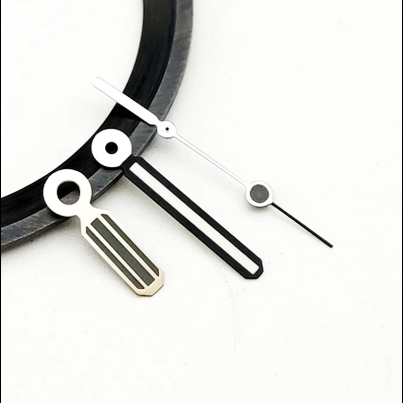 NH35 Heightening Watch Hands Green Luminous Pointer Fit For NH36 NH35 4R35 4R36 7S Movement SKX007 SKX009 SRPD Watch Hand Kit