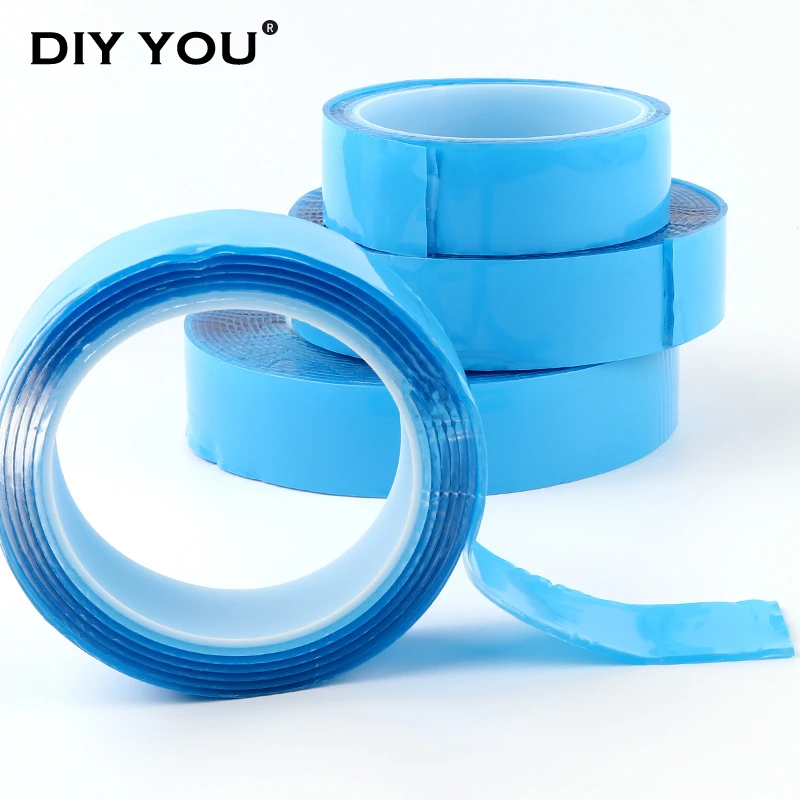 3m 5m Waterproof Nano Tape Bathroom Home Wall Double Sided Stickers Reusable Heat Resistant Double Sided Tape 30mm 2mm Thick Aliexpress