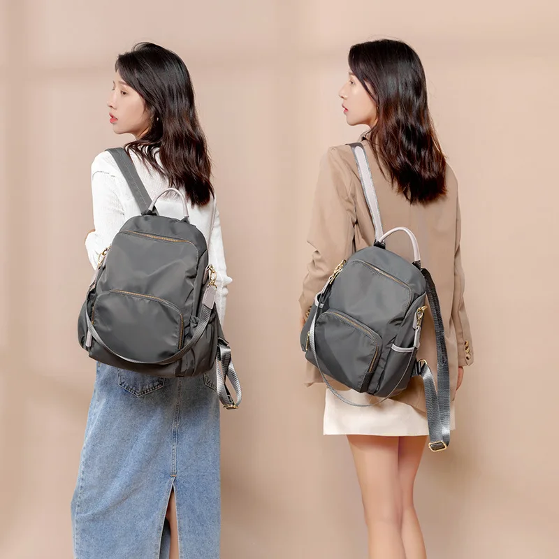 Anti-Theft Women Backpack Purses Versatile Casual Female Rucksack Travel Bag Large Capacity Teen Girls Bookbag School Bag