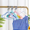 10 Pcs Children Baby Non-marking Non-slip Small Hangers Home Hanging Clothes Kids Laundry Drying Racks 1