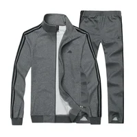 High Quality Men Tracksuit Korean Fashion Mens Sportswear Casual Man Suit Two-piece Set Jacket+pants Plus Size 8XL 1
