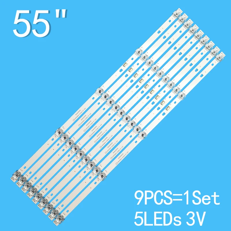 LED backlight strip For Konka LED 55F1 LED 55D8 SZKK55D05-ZC29AG-03 303SK550056 RF-AA550E30-0501S-14