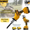 Dewalt 2800RPM Cordless Reciprocating Saw Brushless Electric Multifunctional Metal Wood Pipe Cutting Saw For Dewalt 20V Battery