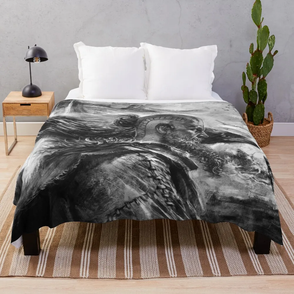 

Among the Gods Throw Blanket Plaid Decorative Beds Beautifuls Blankets