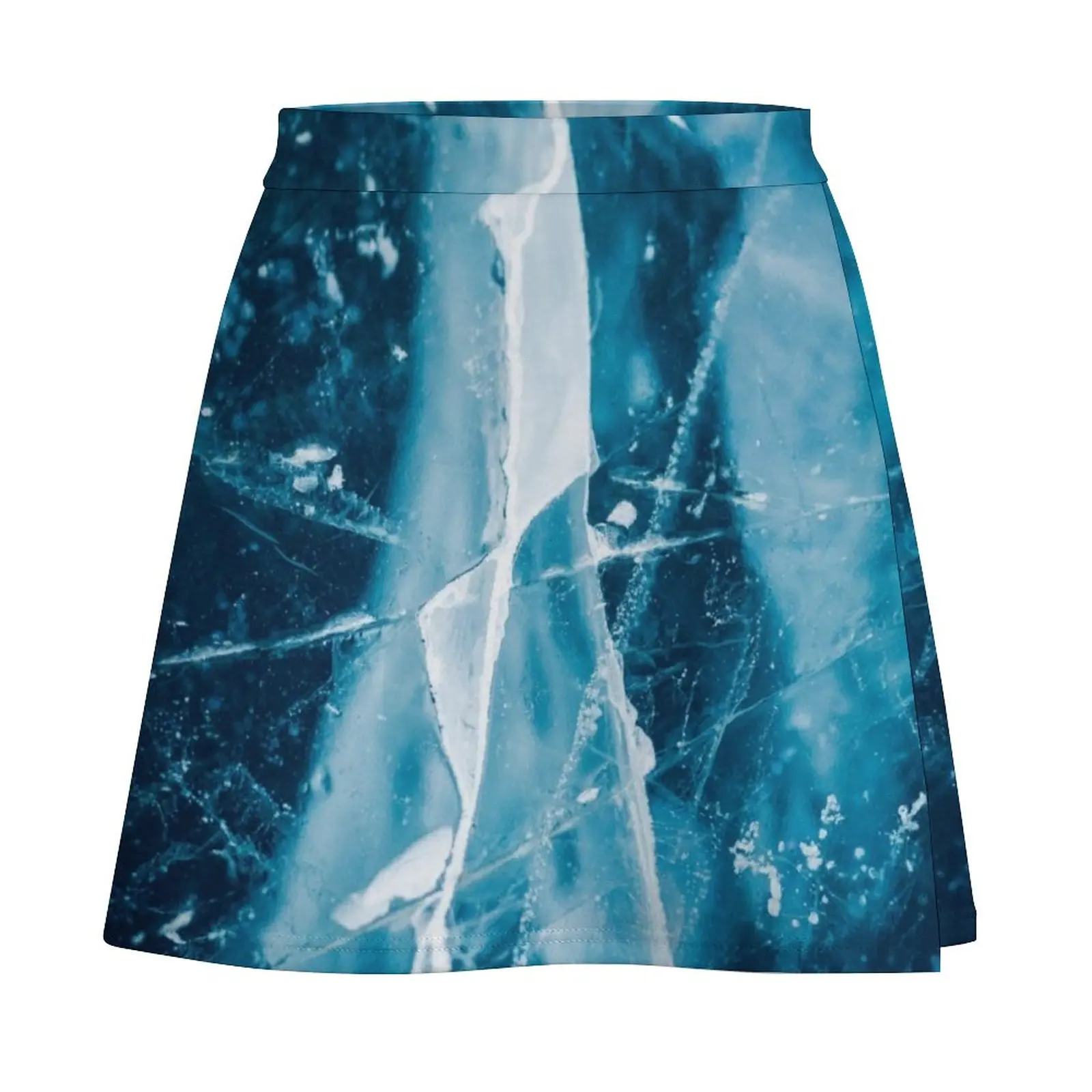 Ice Cracks Mini Skirt School skirt summer dress women 2024 Woman clothing